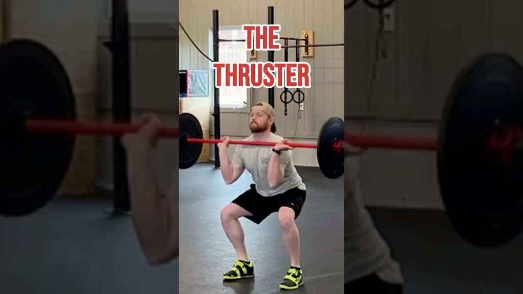 Thrusters  #crossfit #fitness #workout #exercise #gym #tutorial #tips #teacher #education