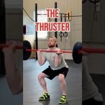 Thrusters  #crossfit #fitness #workout #exercise #gym #tutorial #tips #teacher #education