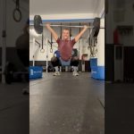 Snatches ‍️ #crossfit #gym #weightlifting