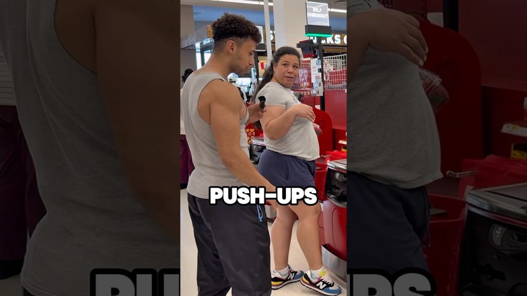 Do 10 push-ups, I’ll pay for your groceries‼️