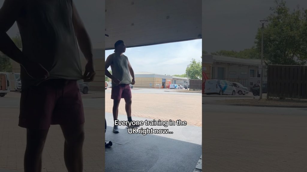 It’s too warm for me! #motivation #crossfit #fitness #running #hyrox