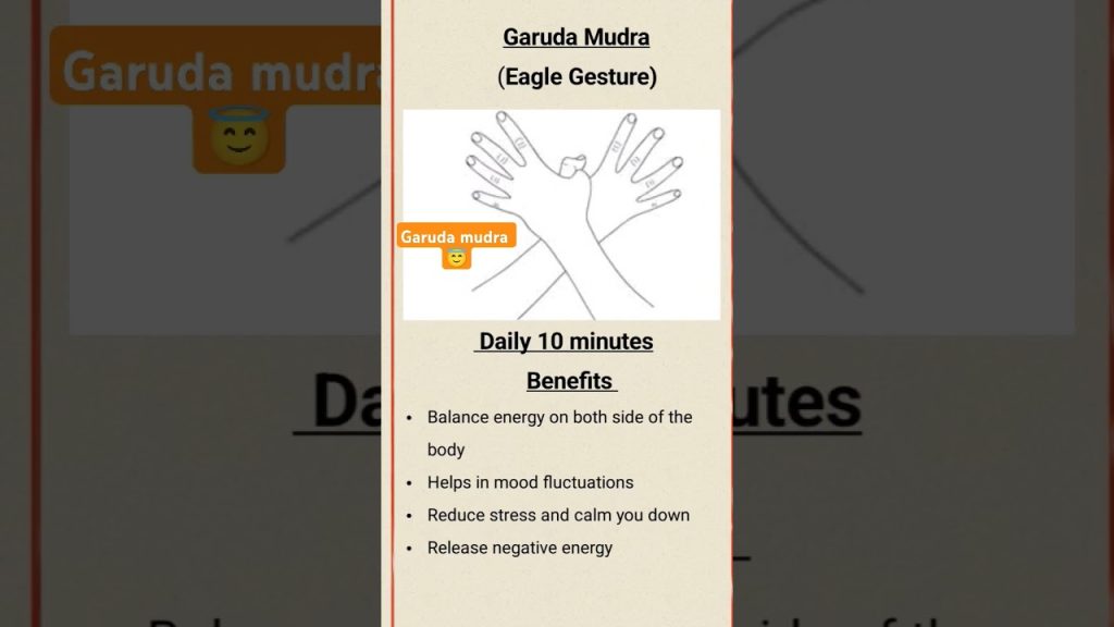 Garuda Mudra #yoga #fitness #lifestyle #healthylifestyle #motivation #shortvideo #ytshorts