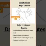 Garuda Mudra #yoga #fitness #lifestyle #healthylifestyle #motivation #shortvideo #ytshorts
