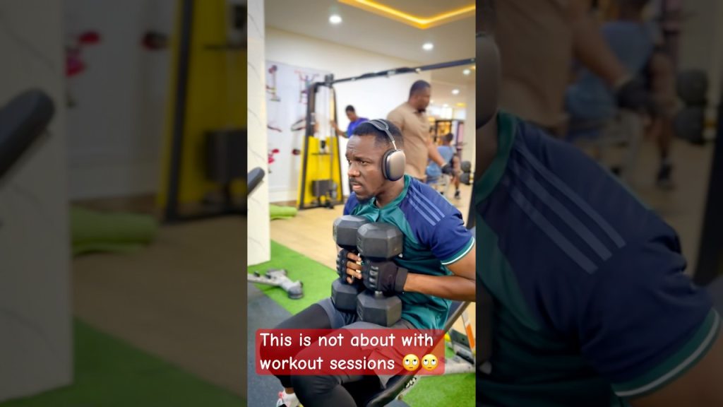 Not about the muscles| #preyeodede #gym #workout #lifestyle #gospelmusic #iran #isreal #qatar #usa