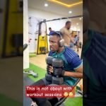 Not about the muscles| #preyeodede #gym #workout #lifestyle #gospelmusic #iran #isreal #qatar #usa