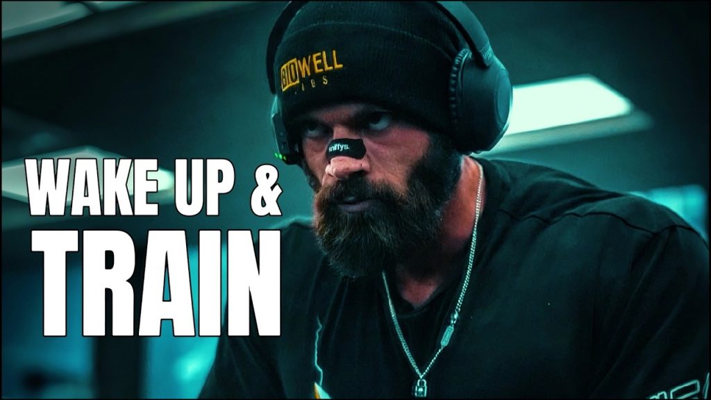 WAKE UP & TRAIN! Gym Motivation