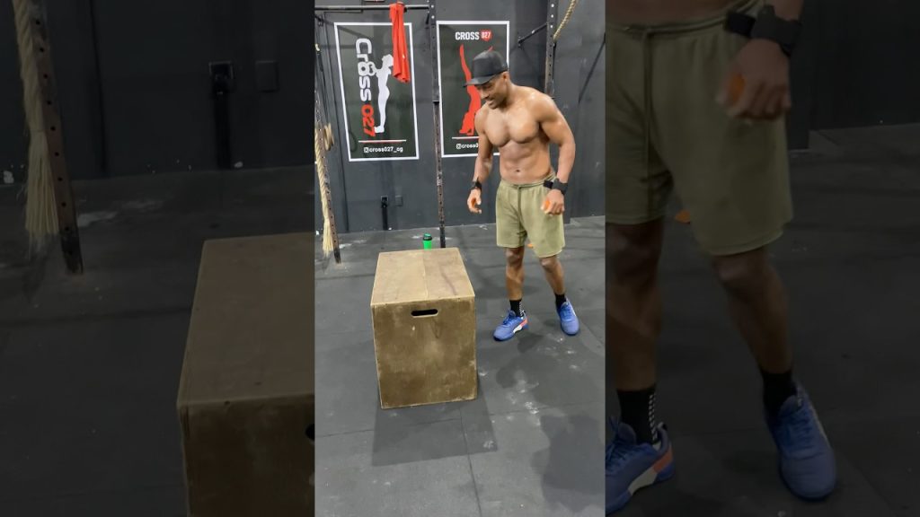 Box jump over #crossfit #motivation #gym