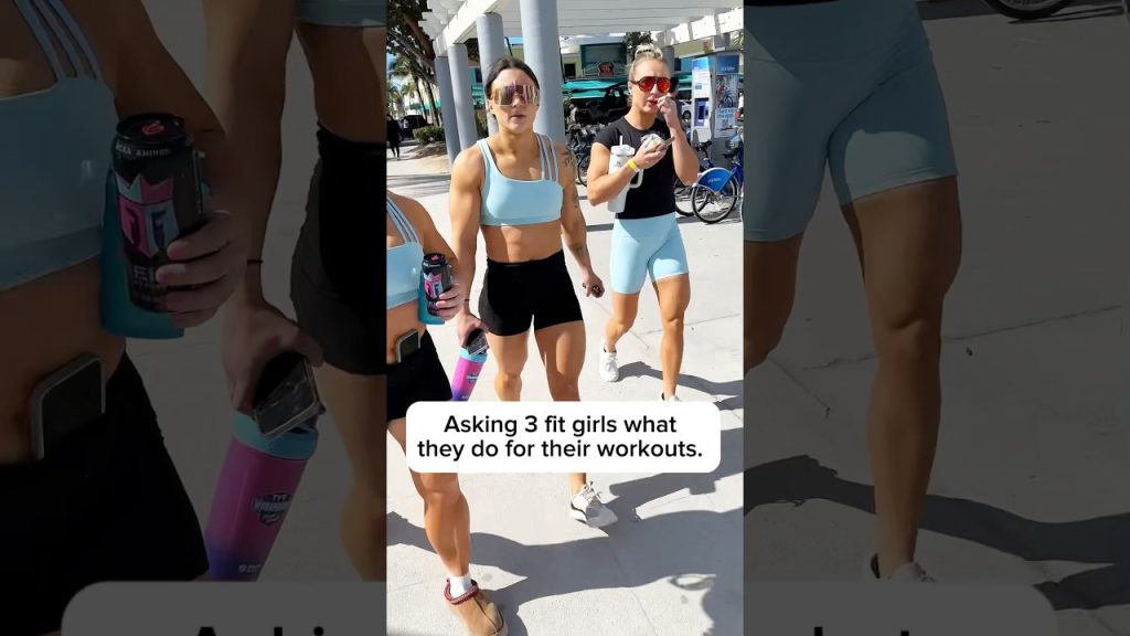 Asking 3 fit girls what they do for their workouts. #crossfit #girlswholift #workout #fitness
